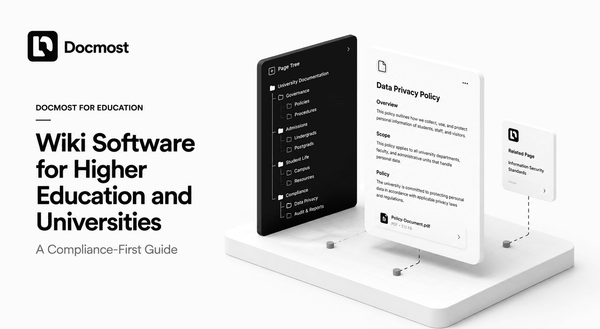Wiki Software for Higher Education and Universities: A Compliance-First Guide