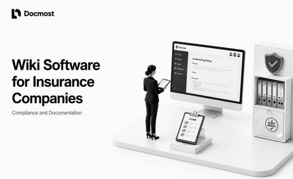 Wiki Software for Insurance Companies: Compliance and Documentation