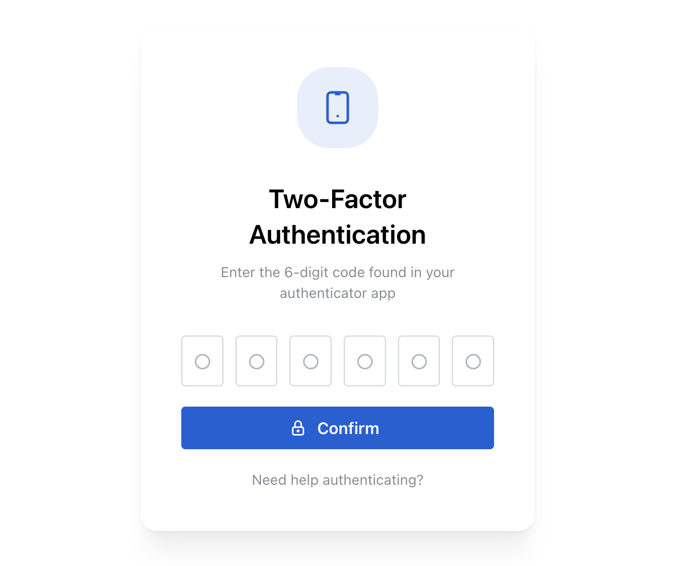 Multi-Factor Authentication
