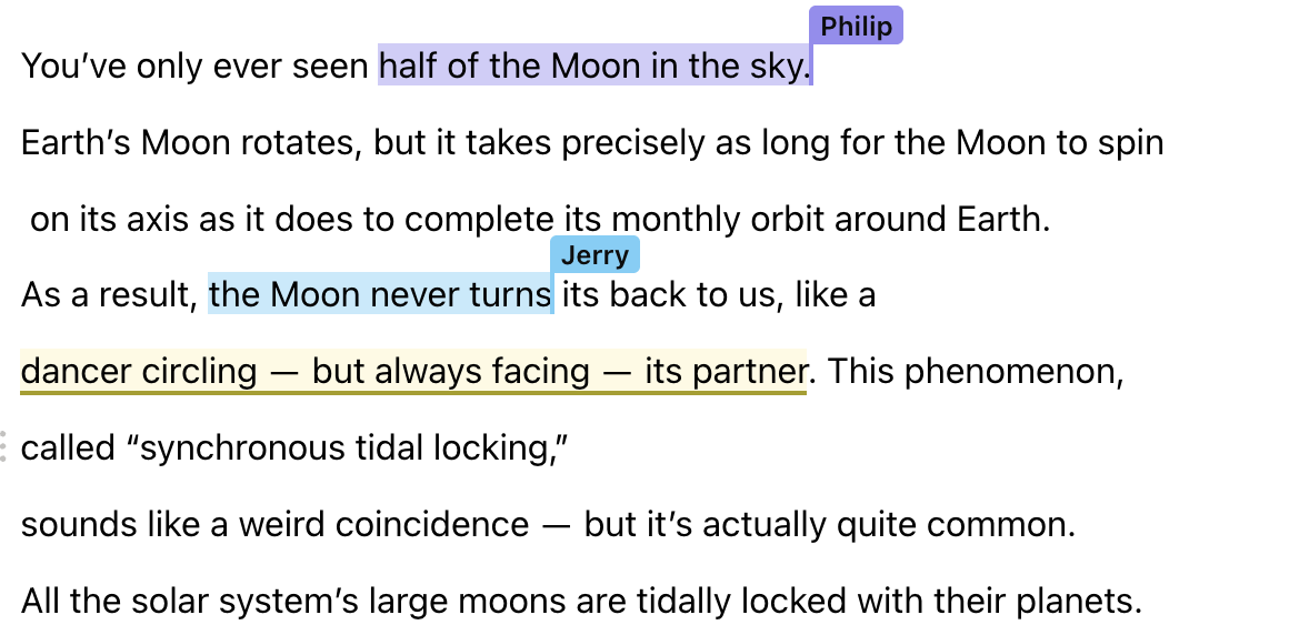 Realtime Collaboration